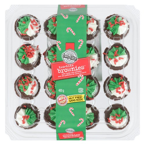Two-Bite Brownies Candy Cane 400 g