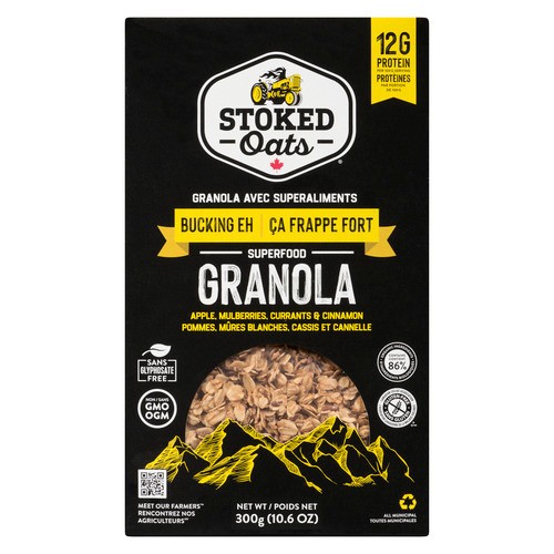 Stoked Oats Granola Bucking Eh 300 g