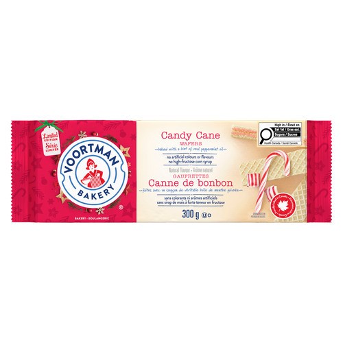 Voortman Wafers Candy Cane 300 g