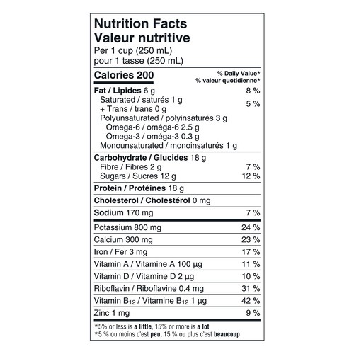 Silk Protein Lactose-Free Soy Beverage Chocolate 1.42 L