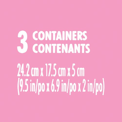 Compliments Foil Containers With Lids 4 lb 3 Pack