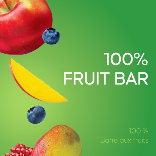 SunRype Fruitsource 100% Fruit Bar Variety Pack 12 x 37 g