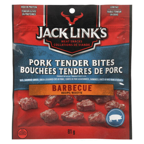 Jack Link's Snack Pork Tender Bites Barbecue 81 g