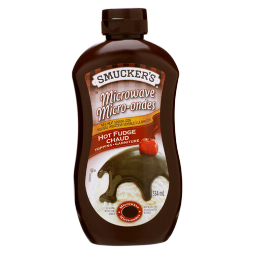 Smucker's Microwave Ice Cream Toppings Hot Fudge 334 ml