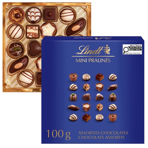 Lindt Chocolate Box Mini Praline Assorted 100 g