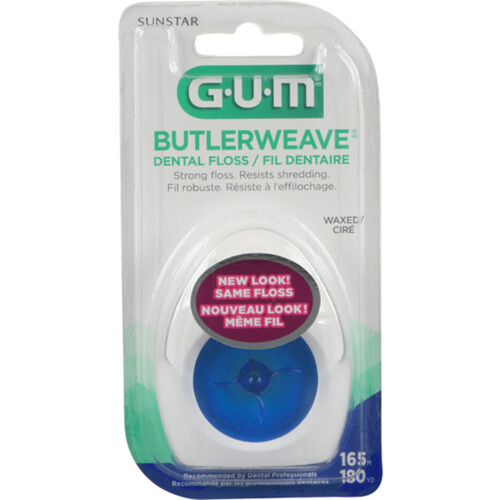 GUM Butlerweave Dental Floss Waxed