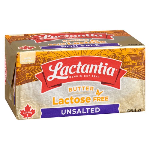 Lactantia Lactose-Free Butter Unsalted 454 g