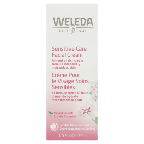 Weleda Facial Cream Sensitive Care With Almond Oil 30 ml