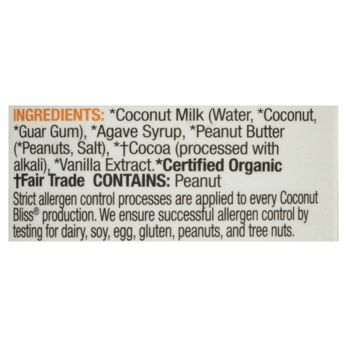 Coconut Bliss Dairy-Free Frozen Dessert Chocolate Peanut Butter 473 ml