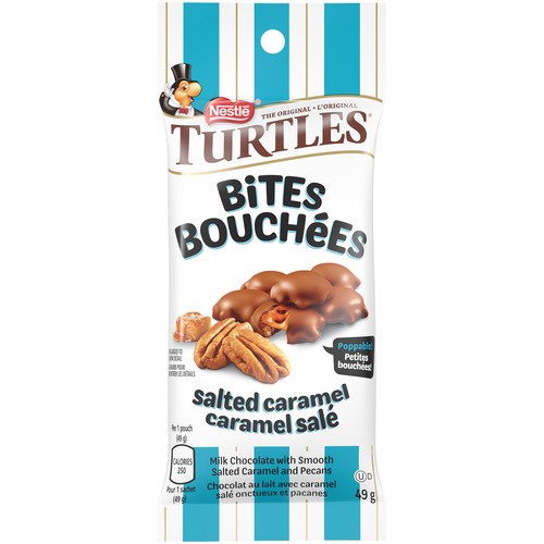 Nestlé Turtles Chocolate Bites Salted Caramel & Pecans 49 g