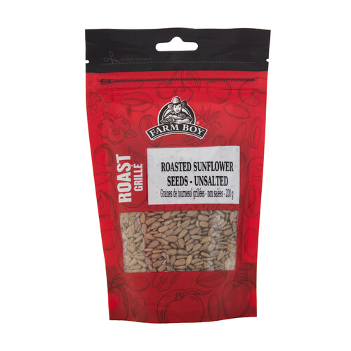 Farm Boy Roasted Sunflower Seeds Unsalted 200 g