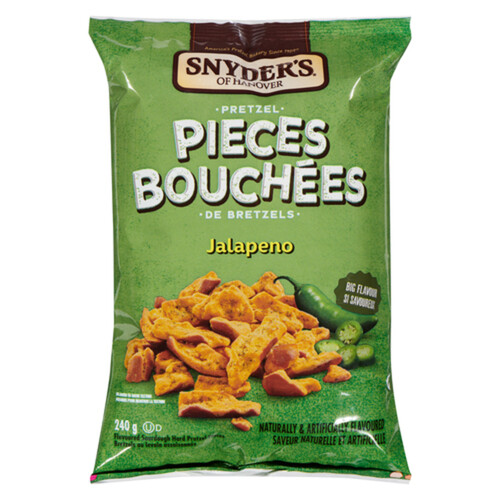 Snyder's Pretzel Pieces Jalapeno 240 g