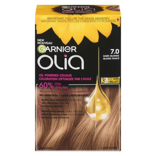 Olia Hair Color 7.0 Dark Blond 1 EA 