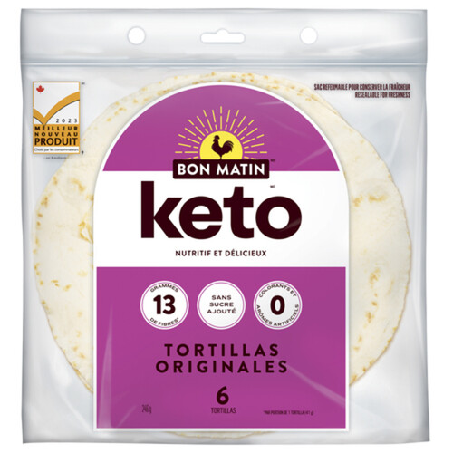 Bon Matin Keto Tortillas Original 246 g