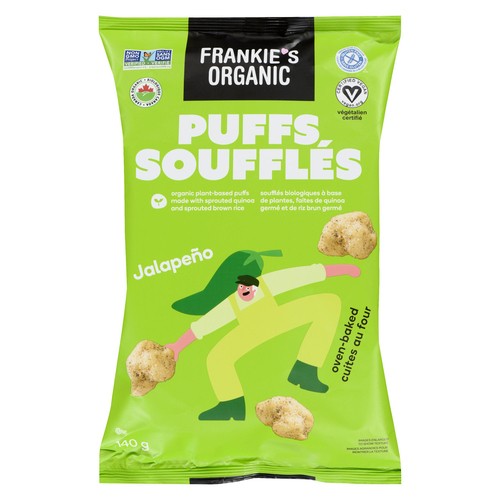 Frankie's Organic Jalapeno Puffs 140 g