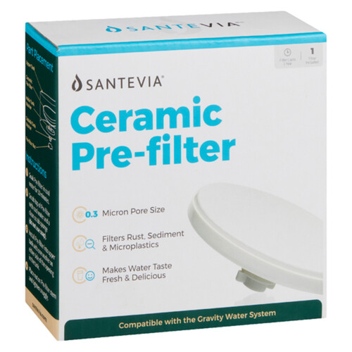 Santevia Ceramic PreFilter 1 EA Voilà Online Groceries & Offers