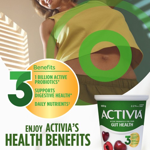 Activia Yogurt With Probiotics Cherry Flavour 650 g