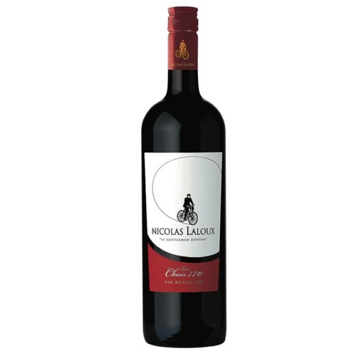 Nicolas Laloux Red Wine Fruity & Light 1 L (bottle)