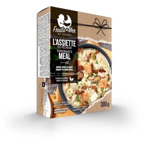 Fruits De Mer Du Québec Frozen Fisherman's Meal Seafood 300 g