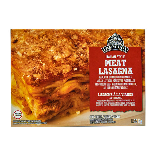 Farm Boy Meat Lasagna Italian Style 1.22 kg (frozen)