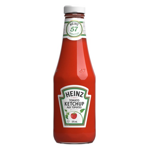 Heinz Tomato Ketchup Glass Bottle 375 ml