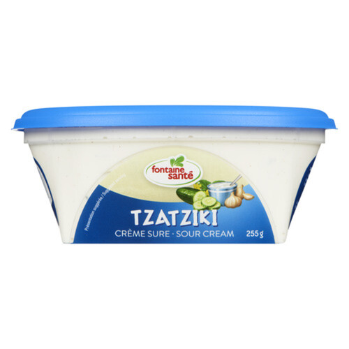 Fontaine Santé Sour Cream Dip Tzatziki 255 g