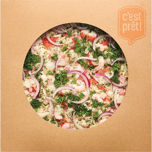 C'est Prêt! Pizza Seafood 1 Count
