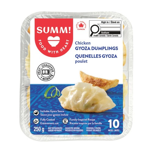 SUMM! Gyoza Dumplings Chicken 10 Count 250 g