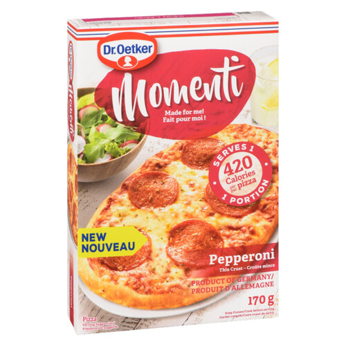 Dr. Oetker Momenti Frozen Pizza Pepperoni 170 g