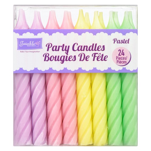 Twinkle Party Candles Pastel Pack 