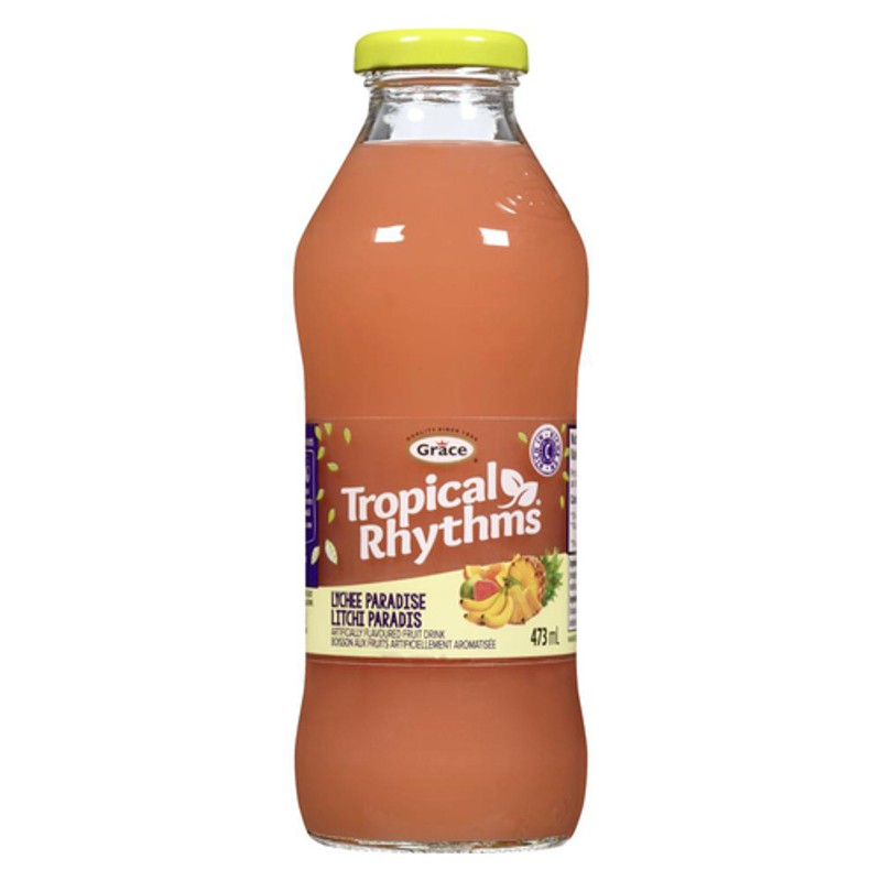 Grace Tropical Rhythms Artificially Flavoured Fruit Drink Lychee ...