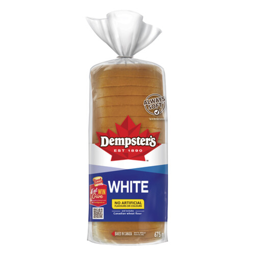 Dempster's Enriched White Bread 675 g
