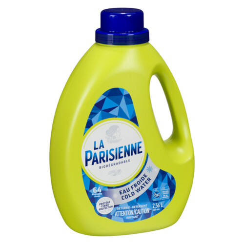 La Parisienne Laundry Detergent Cold Water 64 loads Value Size  2.56 L