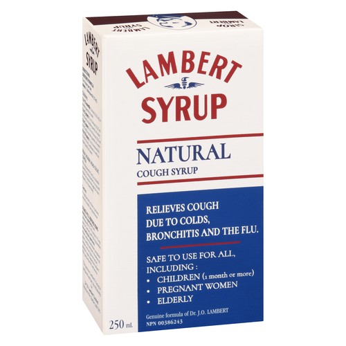 J.O. Lambert Natural Cough Syrup 250 ml