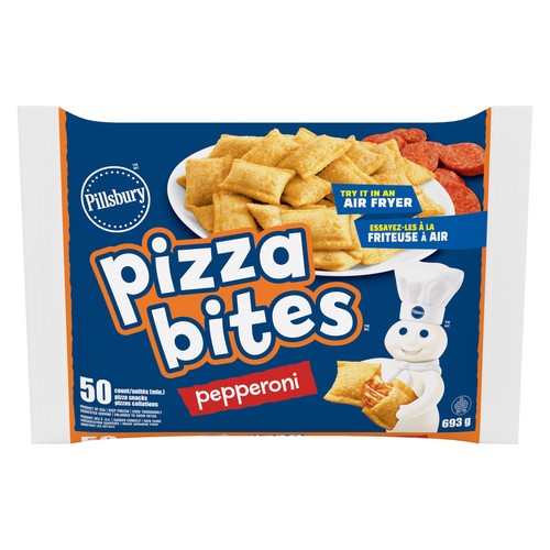 Pillsbury Frozen Pizza Bites Snacks Pepperoni 693 g
