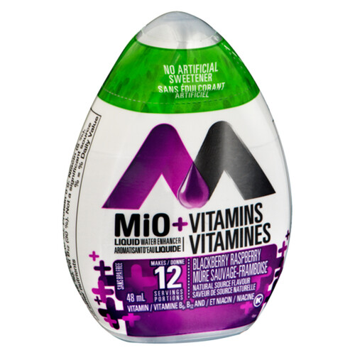 MiO +Vitamins Liquid Water Enhancer Blackberry Raspberry 48 ml Voilà