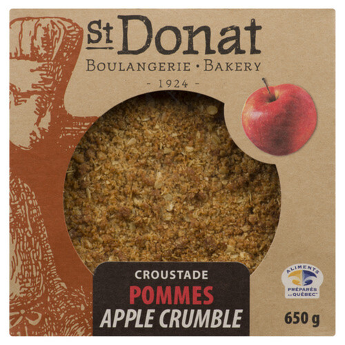 Boulangerie St-Donat Frozen Apple Crumble 650 g