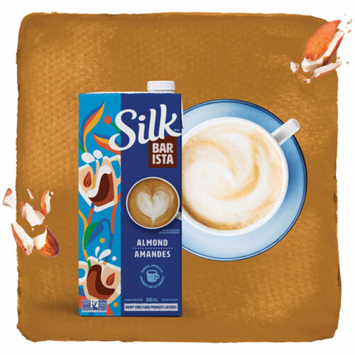 Silk Dairy-Free Barista Almond For Coffee Shelf Stable 946 ml