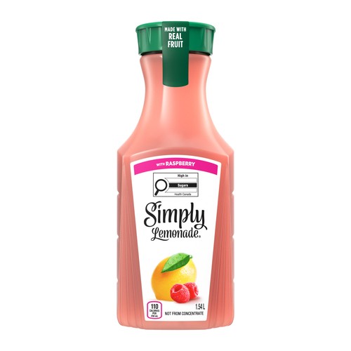 Simply Lemonade Juice with Raspberry 1.54 L (bottle)