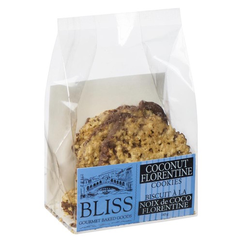 Bliss Gourmet Cookies Coconut Florentine 145 g