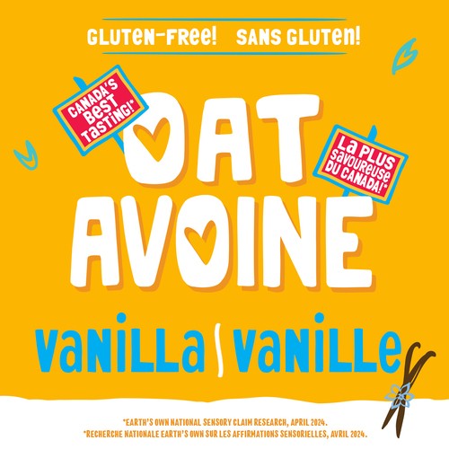 Earth's Own Gluten-Free Oat Milk Alternative Vanilla 1.75 L