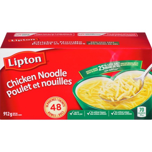 Lipton Dry Soup Mix Chicken Noodle Nutri Soup 912 g