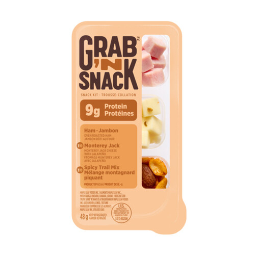 Grab'N Snack Snack Kit Ham Cheese And Trail Mix 48 g