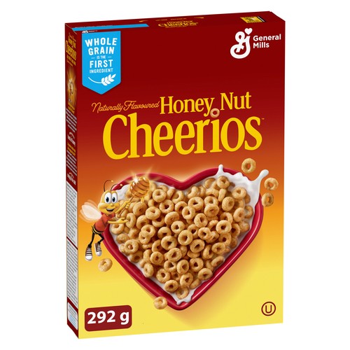 Cheerios Cereal Naturally Flavoured Honey Nut 292 g