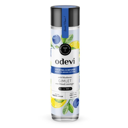 Odevi Ready-To-Infuse Cocktail Wild Blueberries 500 ml