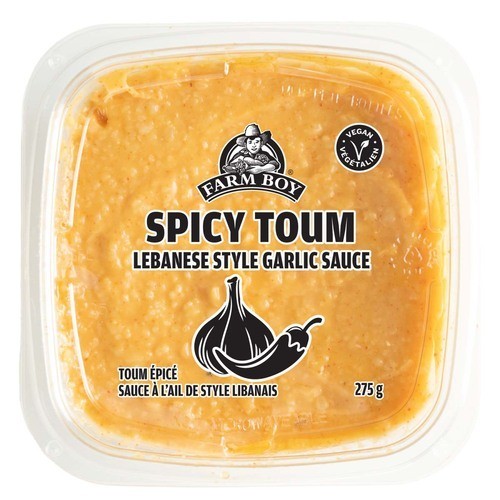Farm Boy Garlic Sauce Lebanese-Style Spicy Toum 275 g