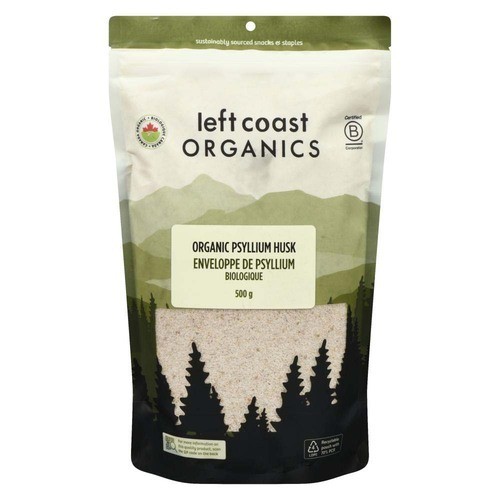 Left Coast Organics Organic Psyllium Husk 500 g