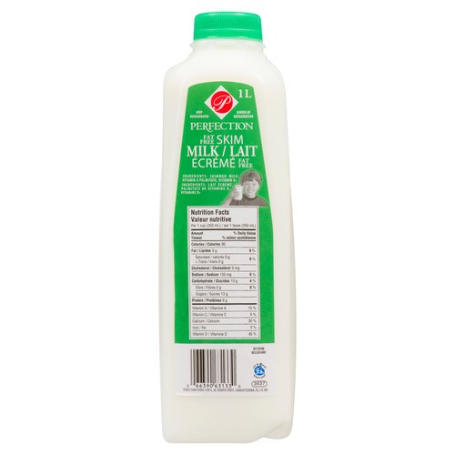 Perfection Skim Milk Jug 1 L