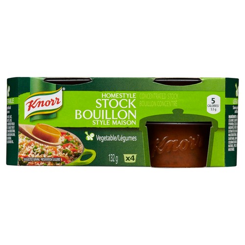 Knorr Homestyle Stock Bouillon Vegetable 4 x 33 g