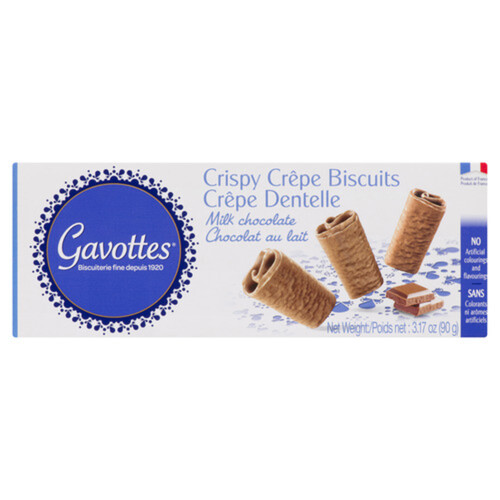 Gavottes Biscuits Crispy Crepes Milk Chocolate 90 g